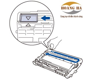 cách làm sạch cụm trống bother 2701dw